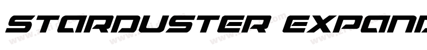 Starduster Expanded字体转换